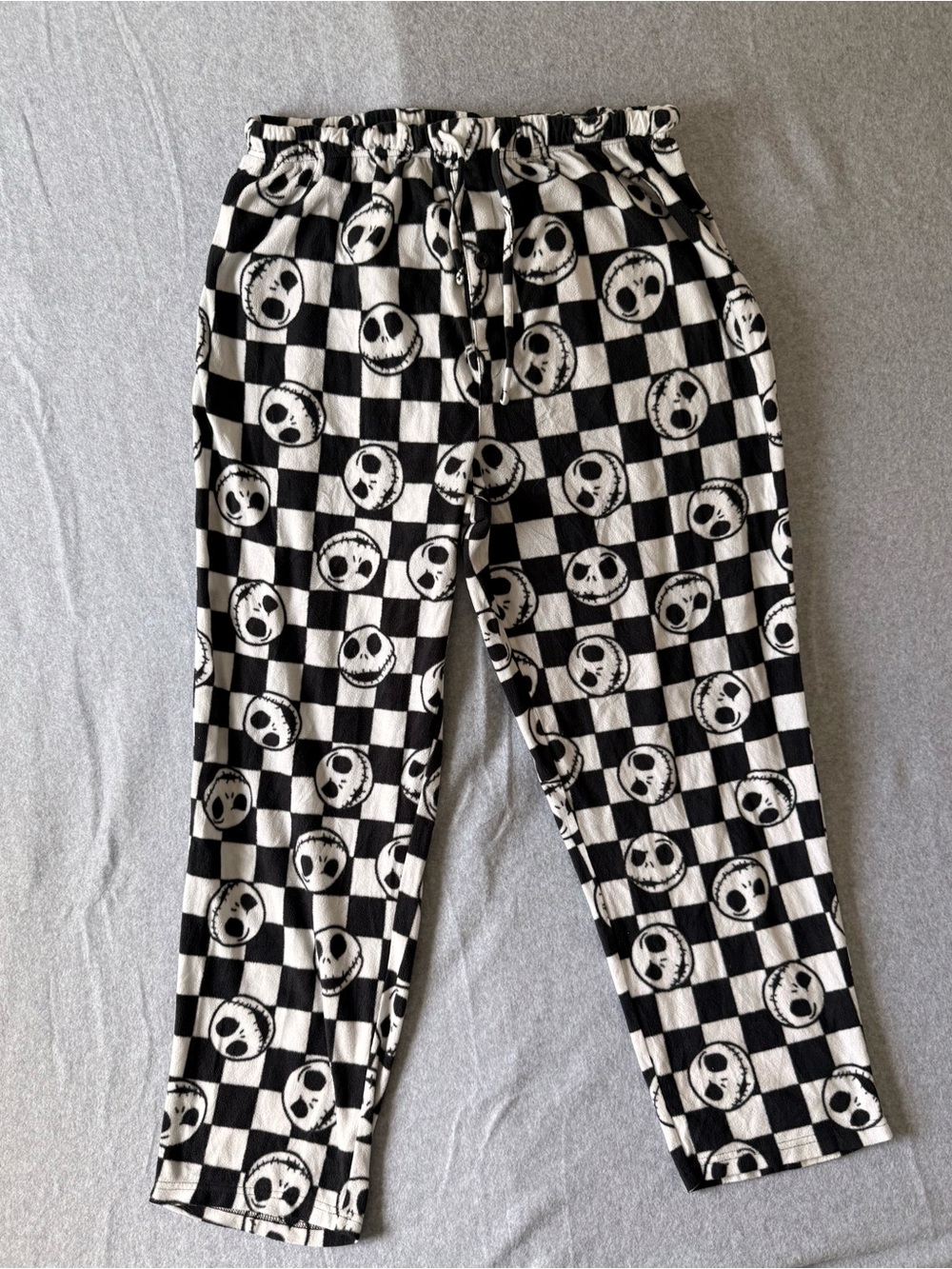 Disney Nightmare Before Christmas Jack Skellington Fleece Pajama Pants XL